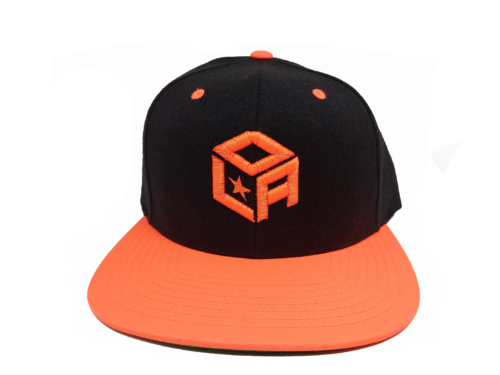 Orange Black Hat